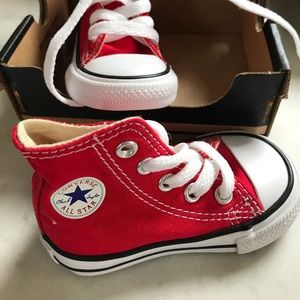 Toddler converse size 3 new never used